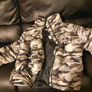 Army Green Puffer Jacket